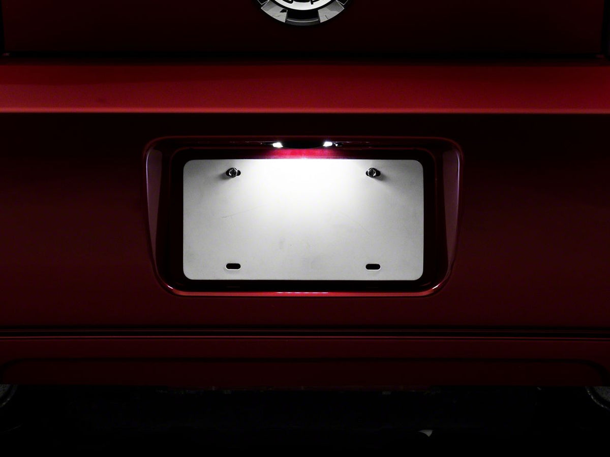 Raxiom Axial Series Led License Plate Lamps (05-09 Mustang)