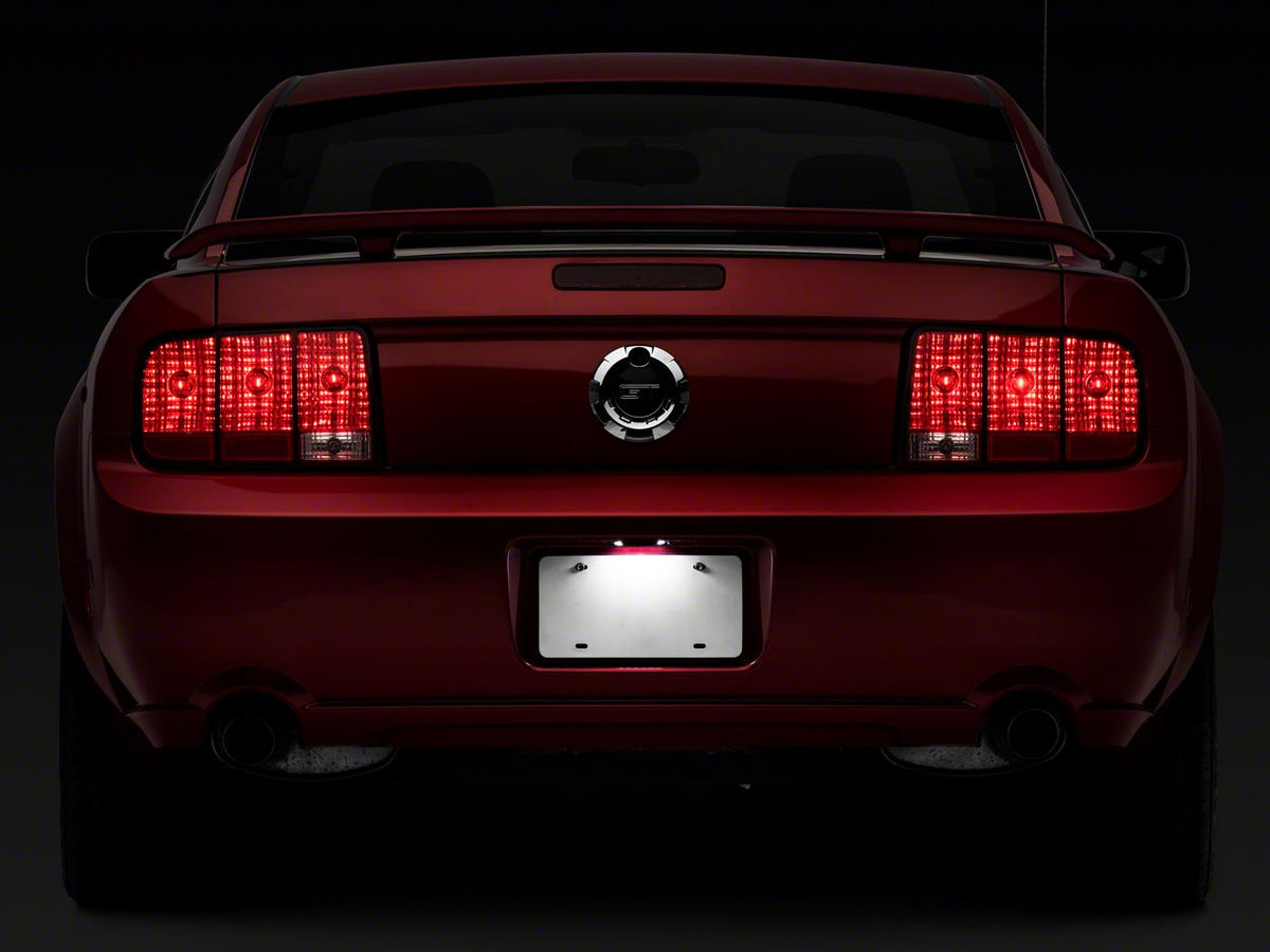 Raxiom Axial Series Led License Plate Lamps (05-09 Mustang)