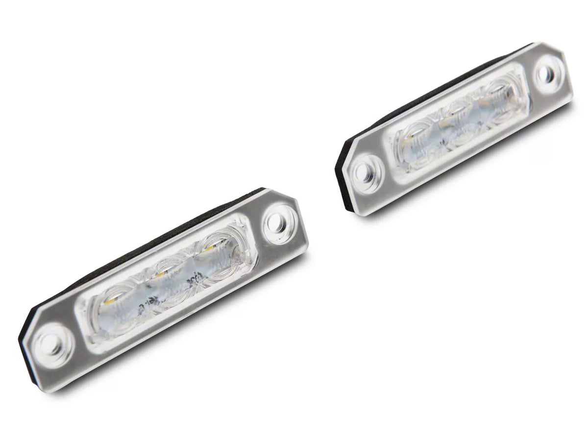 Raxiom Axial Series Led License Plate Lamps (10-14 Mustang)