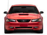 Raxiom Axial Series Oem Style Replacement Headlights; Black Housing; Clear Lens (99-04 Mustang)