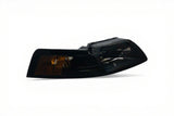 Raxiom Axial Series Oem Style Replacement Headlights; Black Housing; Lightly Smoked Lens (99-04 Mustang)