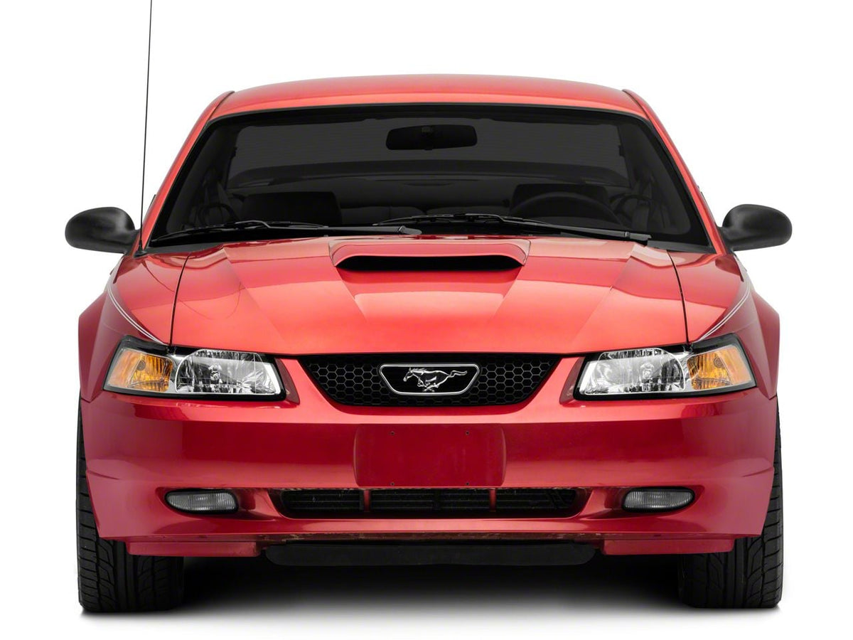Raxiom Axial Series Oem Style Replacement Headlights; Chrome Housing; Clear Lens (99-04 Mustang)