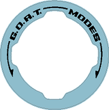 Printed Series GOAT Mode Dial Ring Overlay V2 - 2021+ Bronco