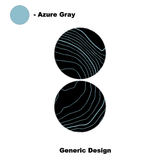 Topo Cup Holder Inserts (Printed Series + Acrylic) - 2021+ Bronco