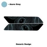 Topo Interior Front Door Grab Handle Overlay Kit (Printed + Laser Series) - 2021+ Bronco