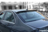 2008-2014 Mercedes Benz W204 C Class   C63 AMG Sedan BS Style Carbon Fiber Roof Spoiler