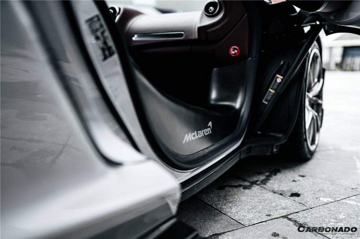 2020-2023 McLaren GT WP Style DRY Carbon Fiber Door Sills