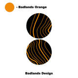 Topo Cup Holder Inserts (Printed Series + Acrylic) - 2021+ Bronco