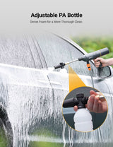 BAYU 6-in-1 Portable Car Emergency Kit | Pressure Washer + Vacuum + Jump Starter + More