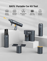 BAYU 6-in-1 Portable Car Emergency Kit | Pressure Washer + Vacuum + Jump Starter + More