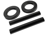 Sr Performance Caster Camber Plates; Gunmetal (94-04 Mustang)
