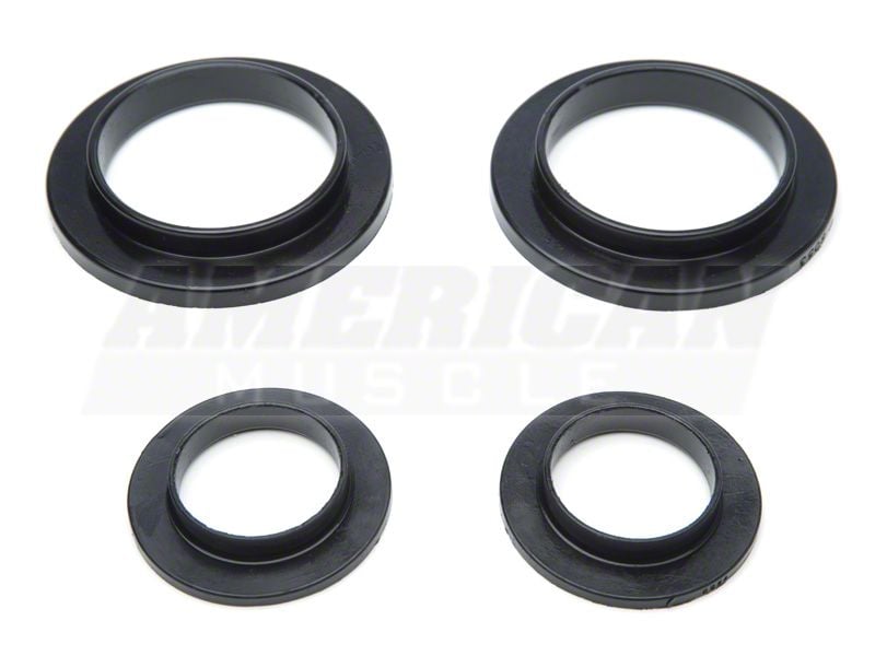 Sr Performance Polyurethane Spring Isolators; Rear (79-04 Mustang, Excluding 99-04 Cobra)