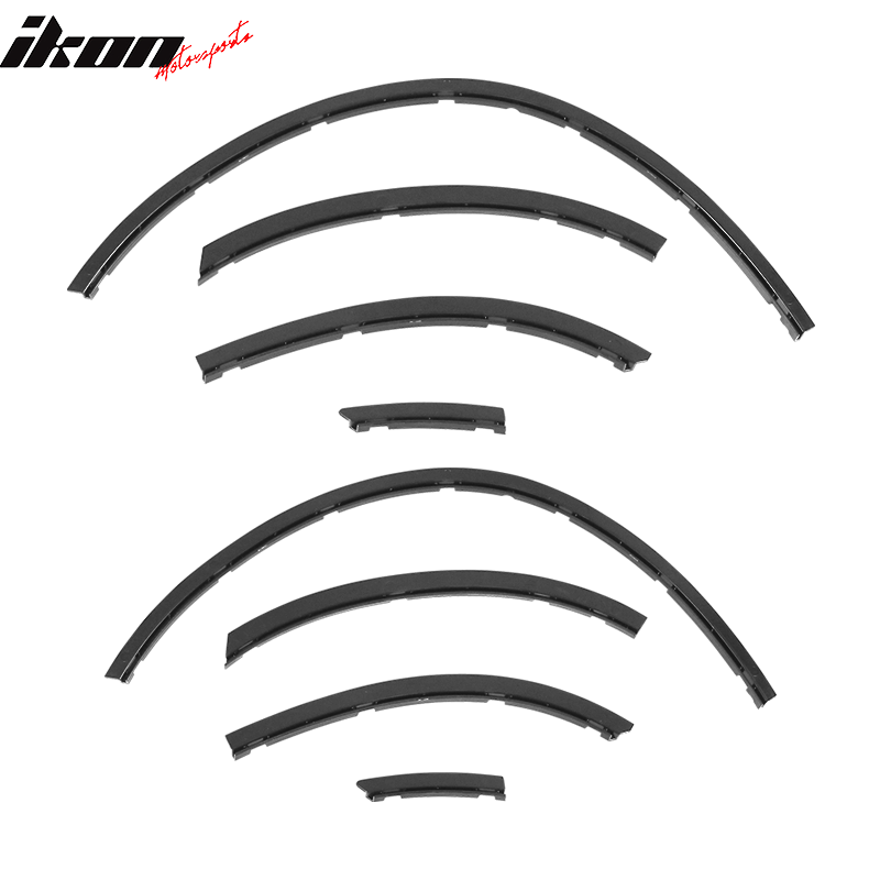 2015-2023 Dodge Charger Widebody Style Fender Flares+Front Lip ABS