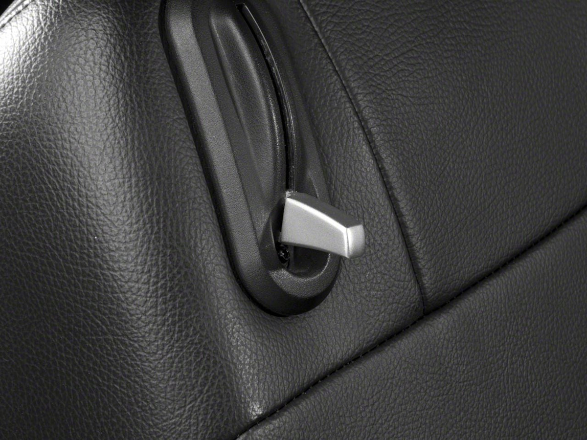 SpeedForm Modern Billet Seat Release Levers; Satin (05-09 Mustang)