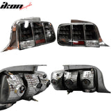 2005-2009Â Ford Mustang 3C Black LED Tail Lights Sequential Turn Signal