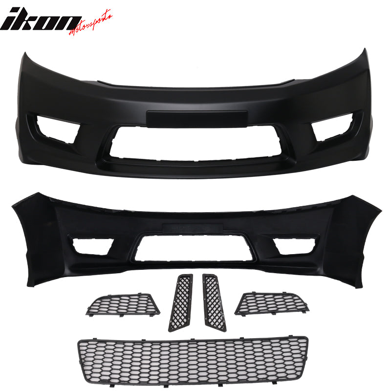 2012-2015 Honda Civic CTR Type R Unpainted Front Bumper Cover PP