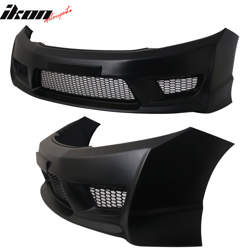 2012-2015 Honda Civic CTR Type R Unpainted Front Bumper Cover PP
