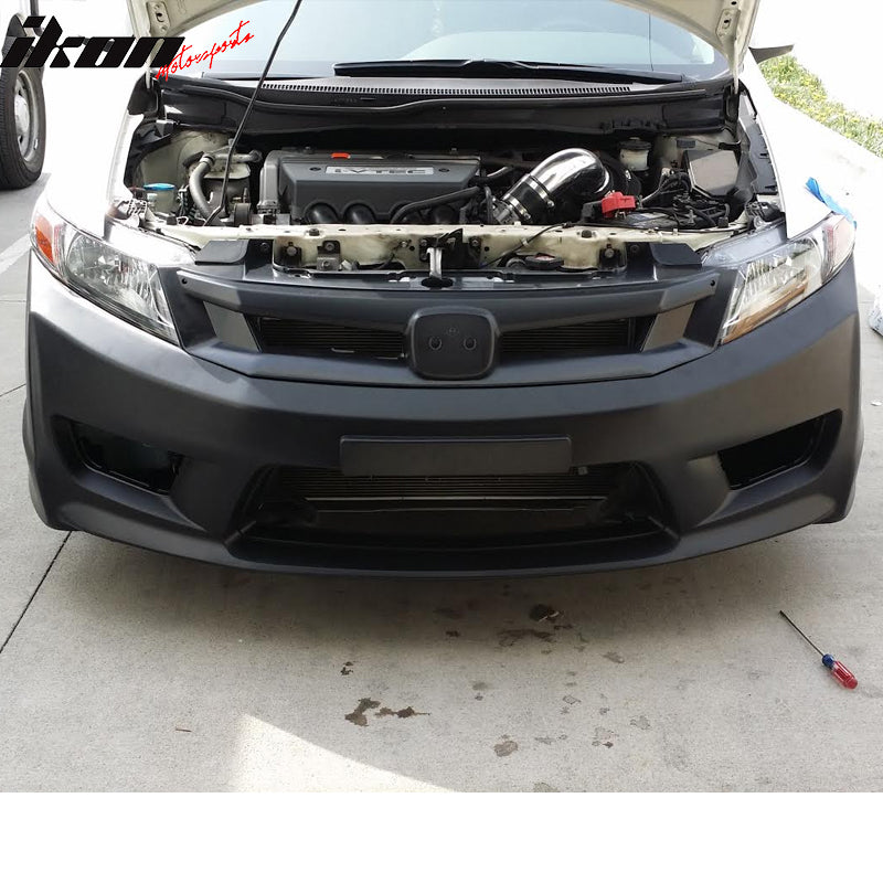 2012-2015 Honda Civic CTR Type R Unpainted Front Bumper Cover PP