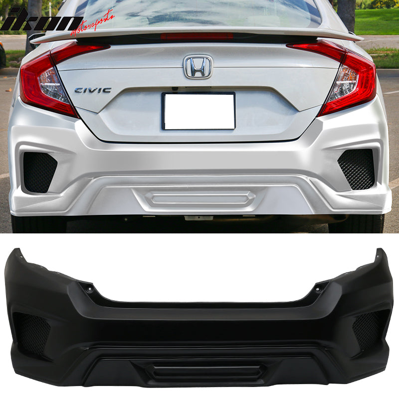 2016-2021 Honda Civic Gen X Concept Front & Rear Bumper Conversion PP