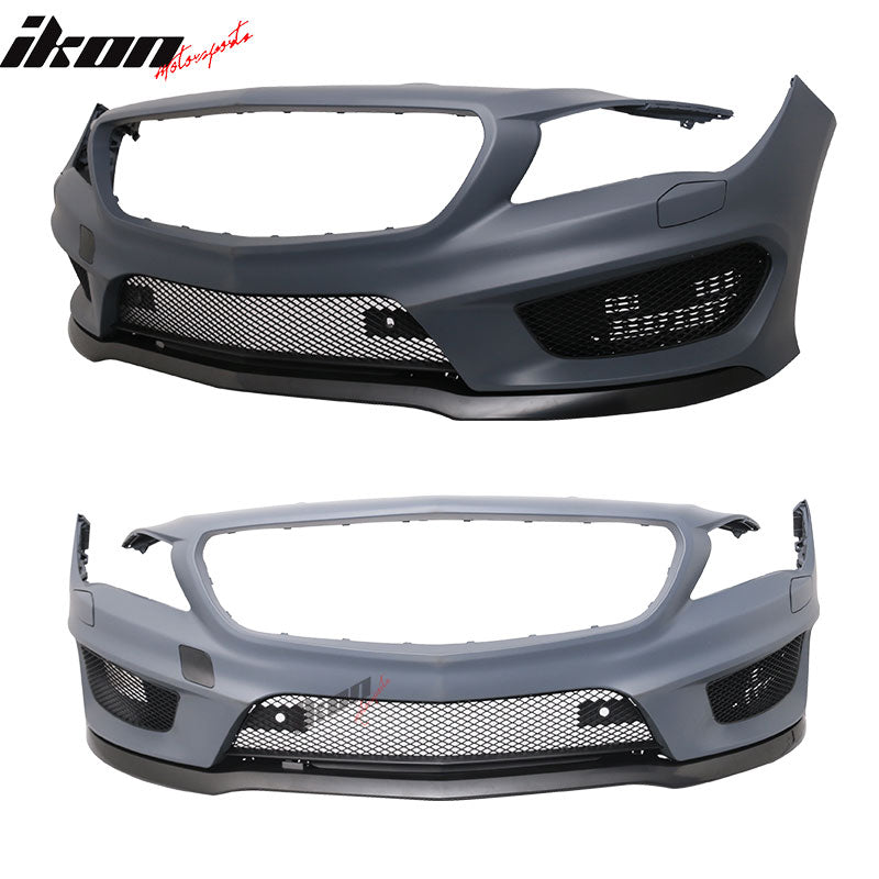 2013-2016 Benz C117 CLA Class AMG Style Unpaint Front Bumper Cover PP