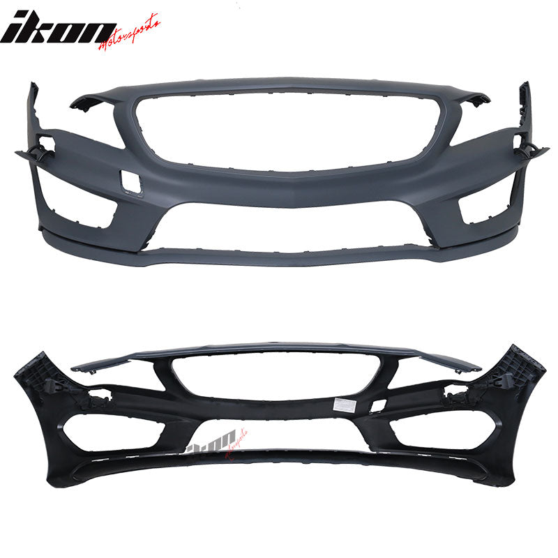 2013-2016 Benz C117 CLA Class AMG Style Unpaint Front Bumper Cover PP