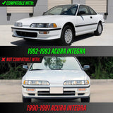 1992-1993 Acura Integra Amber Bumper Lights