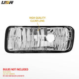 1985-1992 Chevrolet Camaro Crystal Smoke Bumper Lights