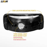 1985-1992 Chevrolet Camaro Crystal Smoke Bumper Lights
