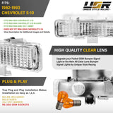 1982-1993 Chevy S10 / Blazer / Gmc S15 Jimmy Clear Bumper Signal Lights