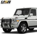 1986-2018 Mercedes G-Class Black Metal Turn Signal Guards