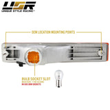 1990-1991 Honda Civic 3d/4d Amber Bumper Lights
