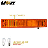1990-1991 Honda Civic 3d/4d Amber Bumper Lights