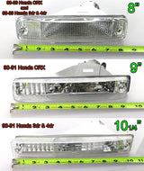 1988-1989 Honda CRX / Civic Amber Bumper Lights