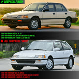 1988-1989 Honda CRX / Civic Amber Bumper Lights