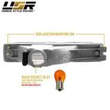 1990-1991 Honda Crx Depo Crystal 脢Amber Bumper Lights