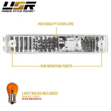 1990-1991 Honda Crx Depo Crystal 脢Amber Bumper Lights