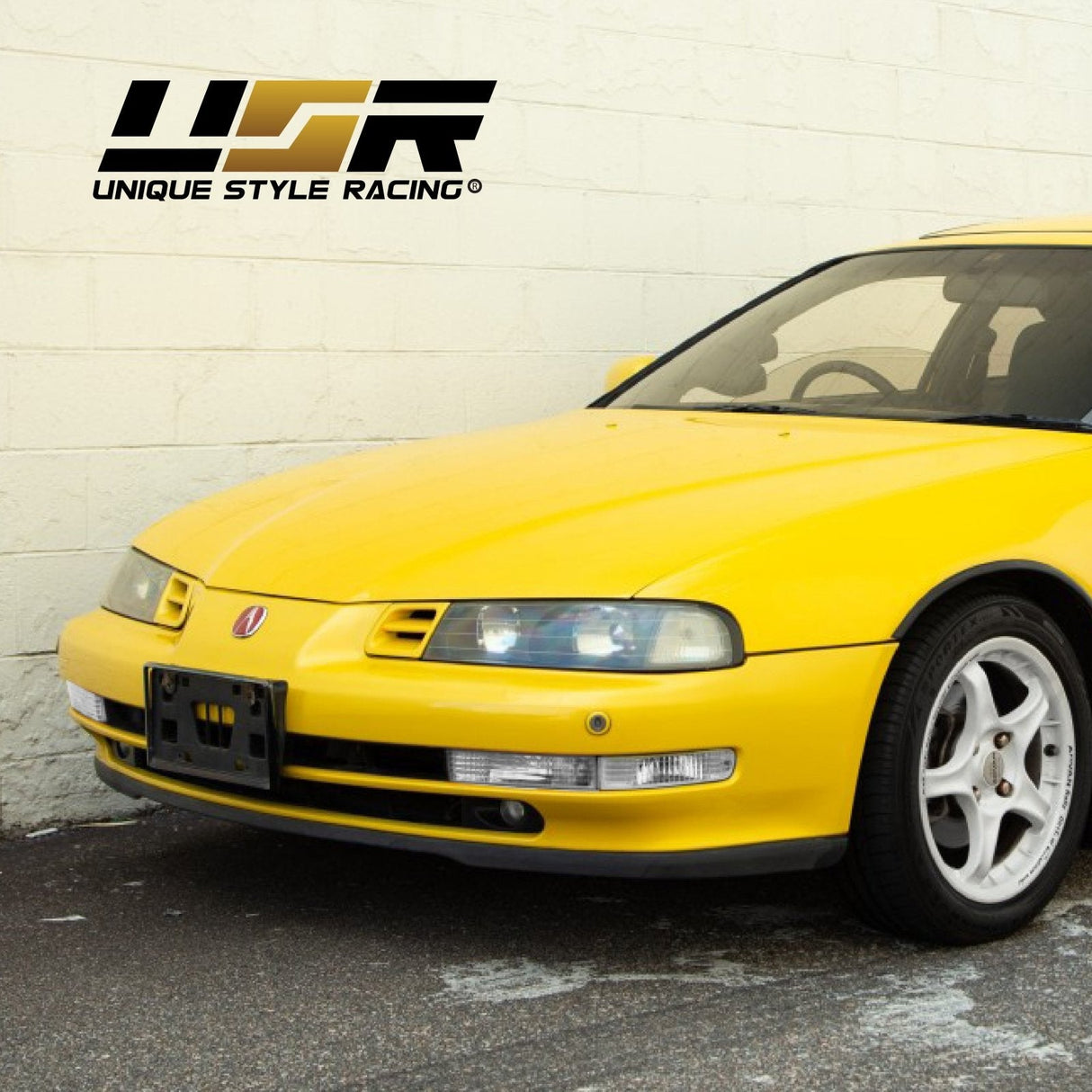 1992-1996 Honda Prelude Depo Smoke Bumper Lights