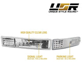 1992-1996 Honda Prelude Depo Smoke Bumper Lights