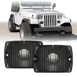 1987-93 Jeep Wrangler Smoke Bumper Signal Lights