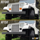 1994-95 Jeep Wrangler YJ Smoke Bumper Signal Lights