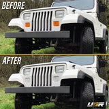 1994-95 Jeep Wrangler YJ Smoke Bumper Signal Lights