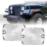 1994-95 Jeep Wrangler Yj Clear Bumper Signal Lights