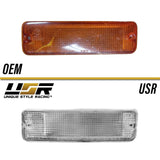 1989-1990 Nissan 240sx Clear Bumper Signal Lights