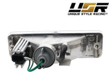 1989-1990 Nissan 240sx Clear Bumper Signal Lights