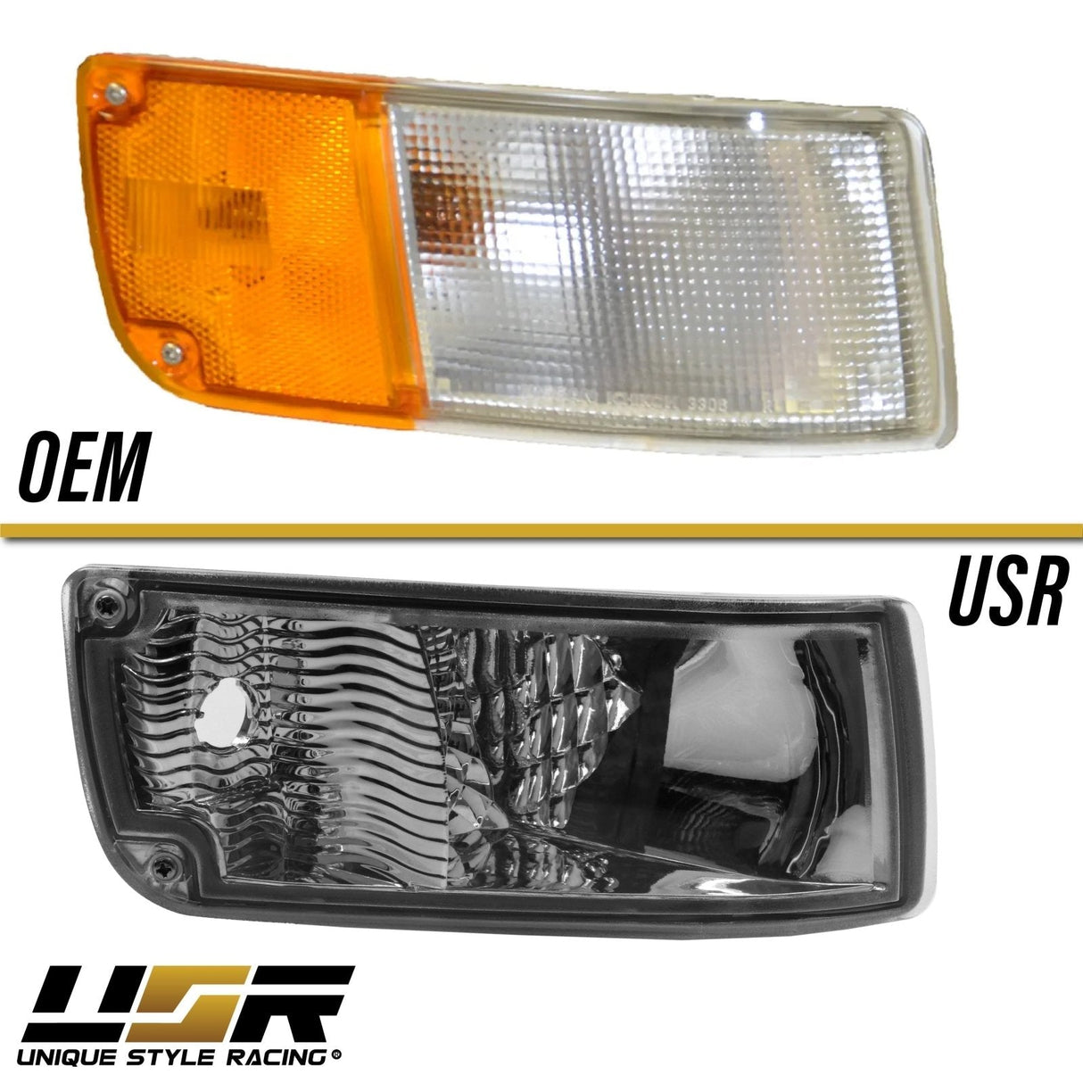 1990-1996 Nissan 300ZX Smoke Bumper Turn Signal Lights