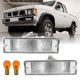 1988-1997 Nissan Pickup Truck / 87-90 Sentra Clear Bumper Lights