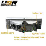 1988-1997 Nissan Pickup Truck / 87-90 Sentra Clear Bumper Lights