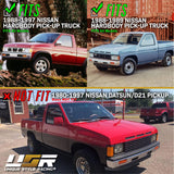 1988-1997 Nissan Pickup Truck / 87-90 Sentra Clear Bumper Lights