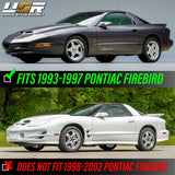 1993-1997 Pontiac Firebird Smoke Front Bumper Signal Lights