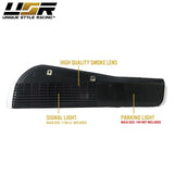 1993-1997 Pontiac Firebird Smoke Front Bumper Signal Lights